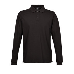 Luxury Stretch Long Manche Polo