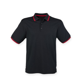Homme’s Coolplus® Short Manched Tipped Polo Chemise
