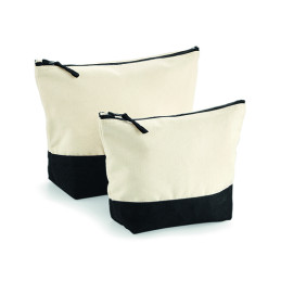 Dipped Base Canvas Accessory Sac