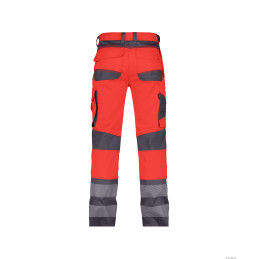 Vêtement de travail Pantalon stretch à haute visibilité   DASSY® Minnesota DASSY HIVIS FULL FLEX personnalisable