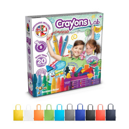 Crayon Factory Kit II. Jeu éducatif livré avec un sac cadeau pliable en 190T