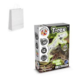 Fossil Excavation Kit II. Jeu éducatif livré avec un sac cadeau en papier kraft (90 g/m²)