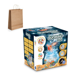 Jurassic Pets Kit II. Jeu éducatif livré avec un sac cadeau en papier kraft (115 g/m²)