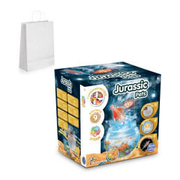 Jurassic Pets Kit III. Jeu éducatif livré avec un sac cadeau en papier kraft (90 g/m²)