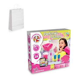 Perfume & Soap Factory Kit II. Jeu éducatif livré avec un sac cadeau en papier kraft (90 g/m²)