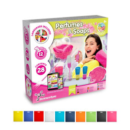 Perfume & Soap Factory Kit IV. Jeu éducatif livré avec un sac cadeau en non-tissé (80 g/m²)