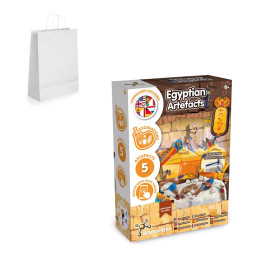 Ancient Egypt Excavation Kit II. Jeu éducatif livré avec un sac cadeau en papier kraft (90 g/m²)