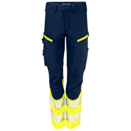 6538 PANTALON DE TRAVAIL STRETCH DAME EN ISO 20471 CLASSE 1