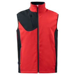 3702 GILET SOFTSHELL CONTRASTÉ