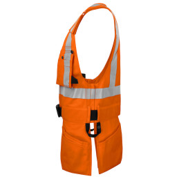 Vêtement de travail 6704 GILET FONCTIONNEL DE SÉCURITÉ EN ISO 20471 CLASSE 2 personnalisable