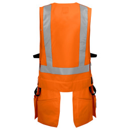 Vêtement de travail 6704 GILET FONCTIONNEL DE SÉCURITÉ EN ISO 20471 CLASSE 2 personnalisable