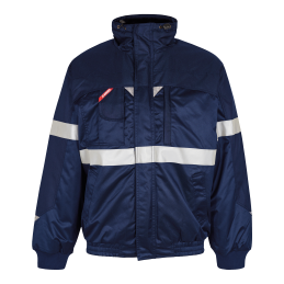 Blouson aviateur Enterprise avec bandes réfléchissantes