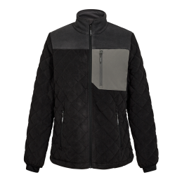 Blouson polaire matelassé Entire pour femmes