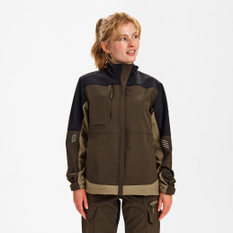 Vêtement de travail Blouson de travail Entire avec tissu extensible dans 4 sens pour femmes personnalisable