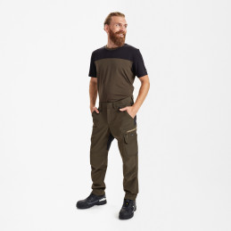Vêtement de travail Pantalon de service Entire avec tissu extensible dans 4 sens personnalisable