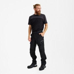 Vêtement de travail Pantalon de travail Entire avec tissu extensible dans 4 sens personnalisable