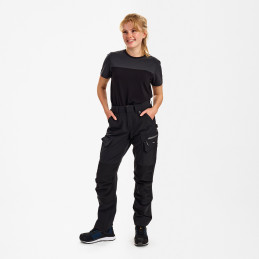 Vêtement de travail Entire pantalon de travail Entire avec tissu extensible dans 4 sens pour femmes personnalisable