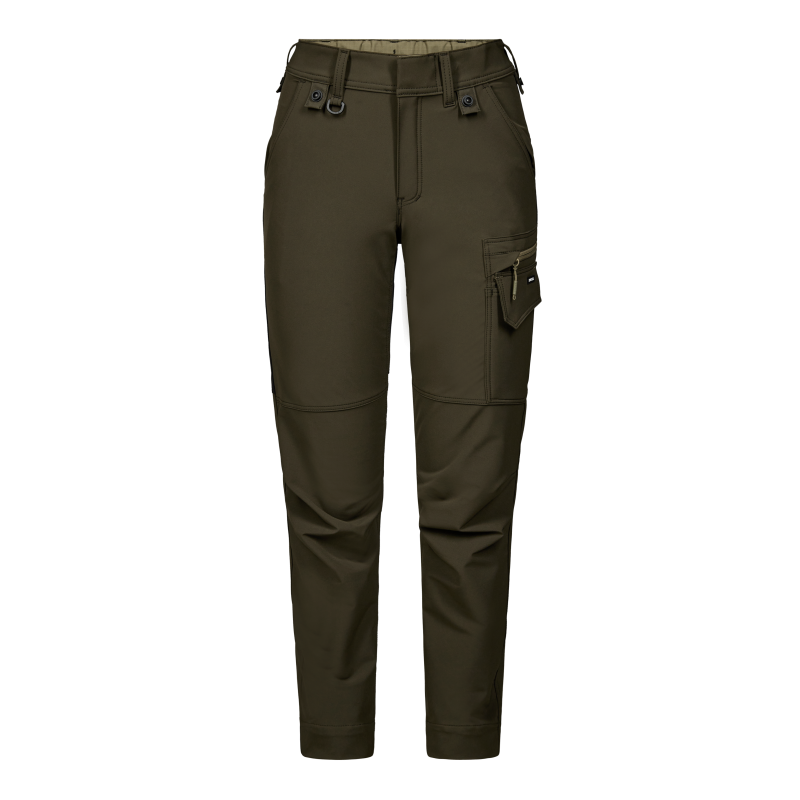 Vêtement de travail Pantalon de service Entire avec tissu extensible dans 4 sens pour femmes personnalisable