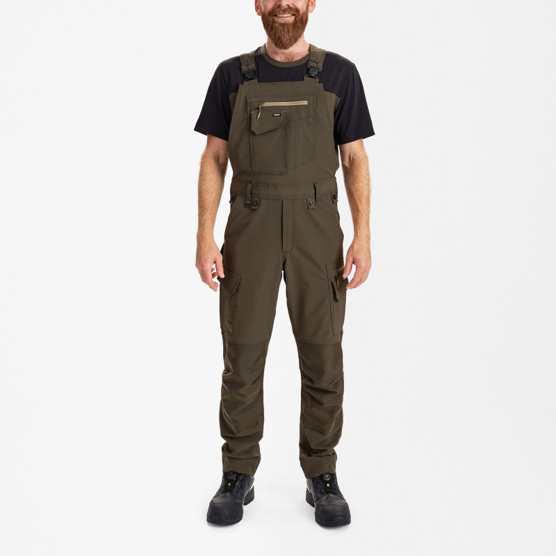 Vêtement de travail Cotte à bretelles Entire avec tissu extensible dans 4 sens personnalisable