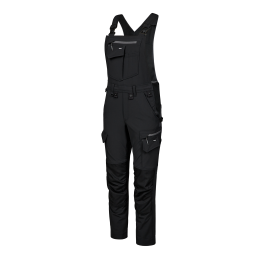 Vêtement de travail Cotte à bretelles Entire avec tissu extensible dans 4 sens pour femmes personnalisable