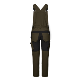 Vêtement de travail Cotte à bretelles Entire avec tissu extensible dans 4 sens pour femmes personnalisable