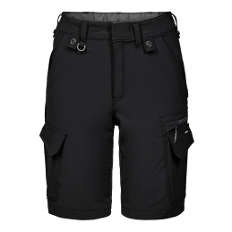 Short de travail Entire avec tissu extensible dans 4 sens pour femmes