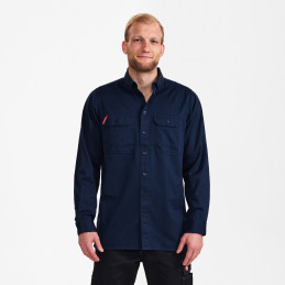 Vêtement de travail Chemise homme coton Extend à manches longues personnalisable