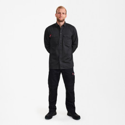 Vêtement de travail Chemise homme coton Extend à manches longues personnalisable
