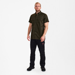 Vêtement de travail Chemise homme coton Extend à manches courtes personnalisable