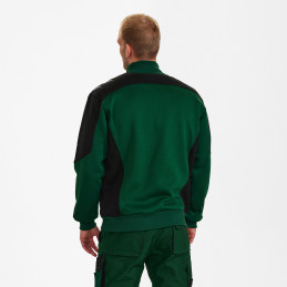 Vêtement de travail Sweat cardigan Galaxy avec col personnalisable