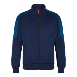 Vêtement de travail Sweat cardigan Galaxy avec col personnalisable