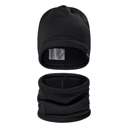 Ensemble bonnet et tour de cou