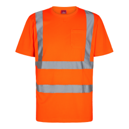 Vêtement de travail T-shirt Safety avec poche poitrine personnalisable
