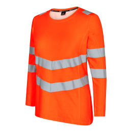 Vêtement de travail T-shirt à manches longues pour femmes Safety personnalisable