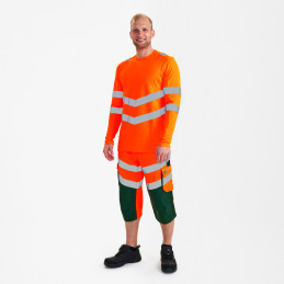 Vêtement de travail T-shirt à manches longues Safety personnalisable