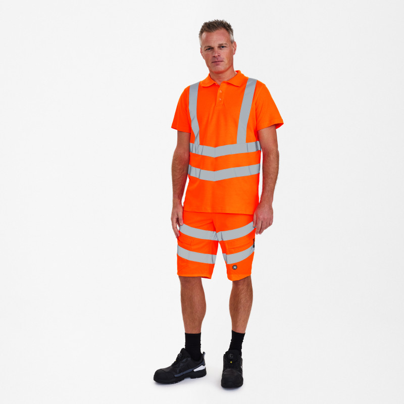 Vêtement de travail Polo Safety personnalisable