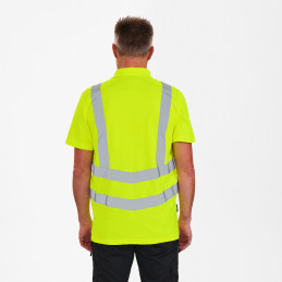 Vêtement de travail Polo Safety personnalisable