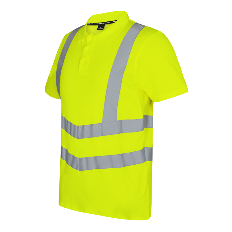 Vêtement de travail Polo Safety personnalisable