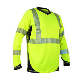 Vêtement de travail Tee-shirt haute visibilité – Fibres naturelles bambou – Tonga Protect personnalisable