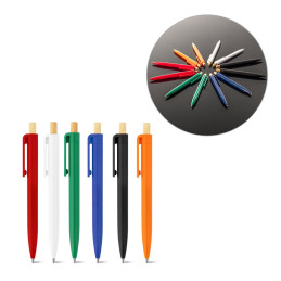 ZARA. Stylo à bille en ABS recyclé avec pointe en bambou