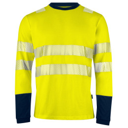 6014 T-SHIRT LONGUES MANCHES EN ISO 20471 CLASSE 3/2