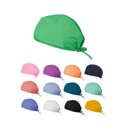 VL SAGA. Casquette hygiénique (140 g/m²) 100 % microfibre