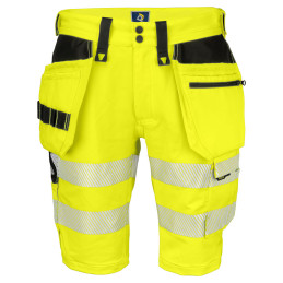 6575 SHORT STRETCH AVEC POCHES FLOTTANTES EN ISO 20471 CLASS 2/1