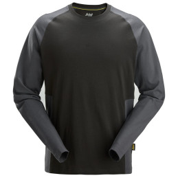 T-shirt bicolore Longue Manche