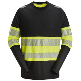 T-shirt à manches longues, haute visibilité, Classe 1