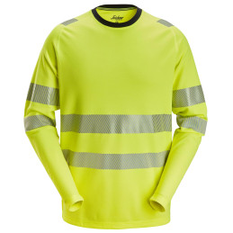 T-shirt à manches longues, haute visibilité, Classe 2/3