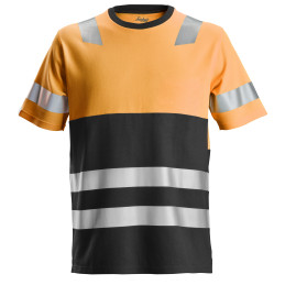 AllroundWork, T-shirt, haute visibilité, Classe 1