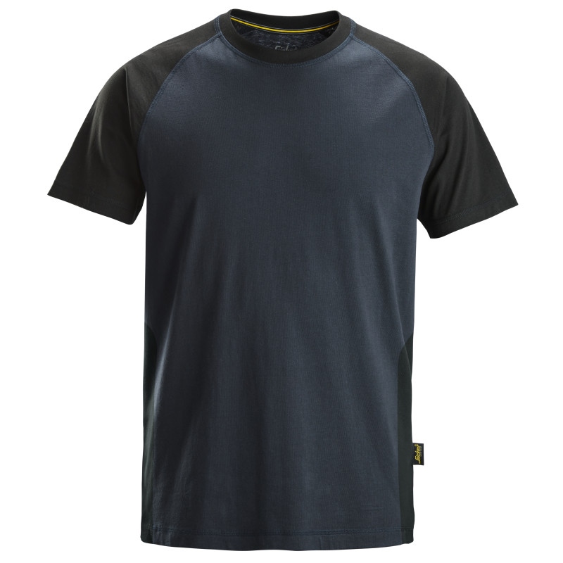 Vêtement de travail T-shirt bicolore Longue Manche personnalisable