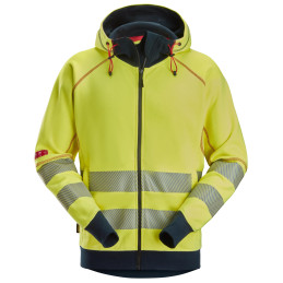 ProtecWork, Sweat-shirt à capuche à fermeture à glissière pleine longueur, Classe 3/2