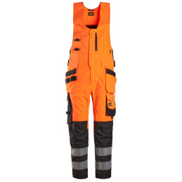 Salopette haute visibilité avec poches holster, Classe 2